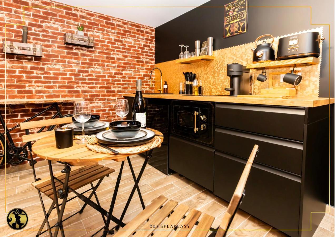 "The Speakeasy" Pub New Yorkais Centre Ville - Ideal Pro - Wifi Fibre - Retroprojecteur Cinema Saint-Etienne  Eksteriør bilde