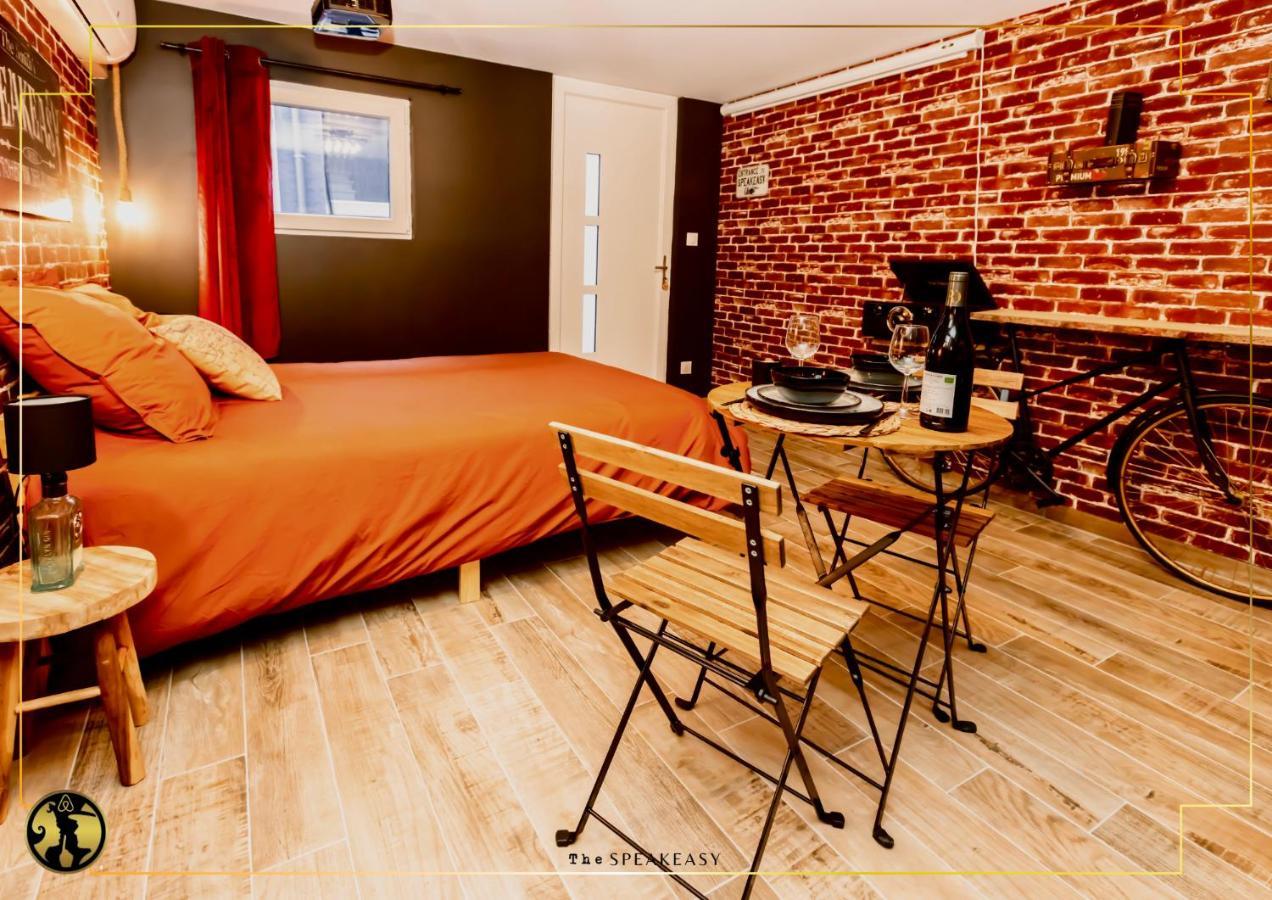 "The Speakeasy" Pub New Yorkais Centre Ville - Ideal Pro - Wifi Fibre - Retroprojecteur Cinema Saint-Etienne  Eksteriør bilde
