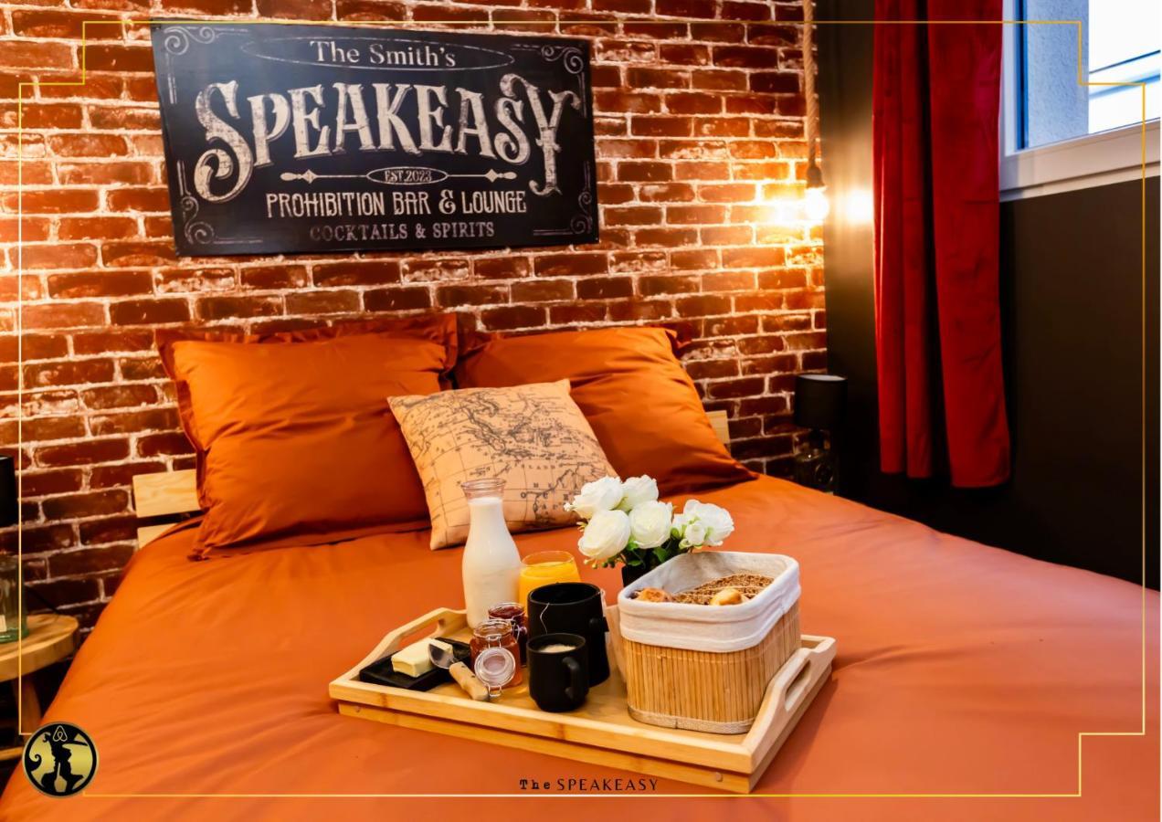 "The Speakeasy" Pub New Yorkais Centre Ville - Ideal Pro - Wifi Fibre - Retroprojecteur Cinema Saint-Etienne  Eksteriør bilde